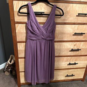 David's Bridal, Purple Dress